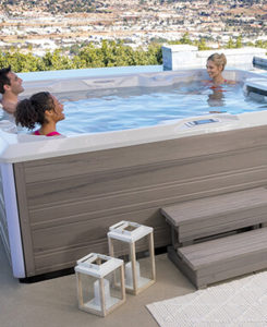 Hot Spring Limelight collection at Lakeland Pools and Spas