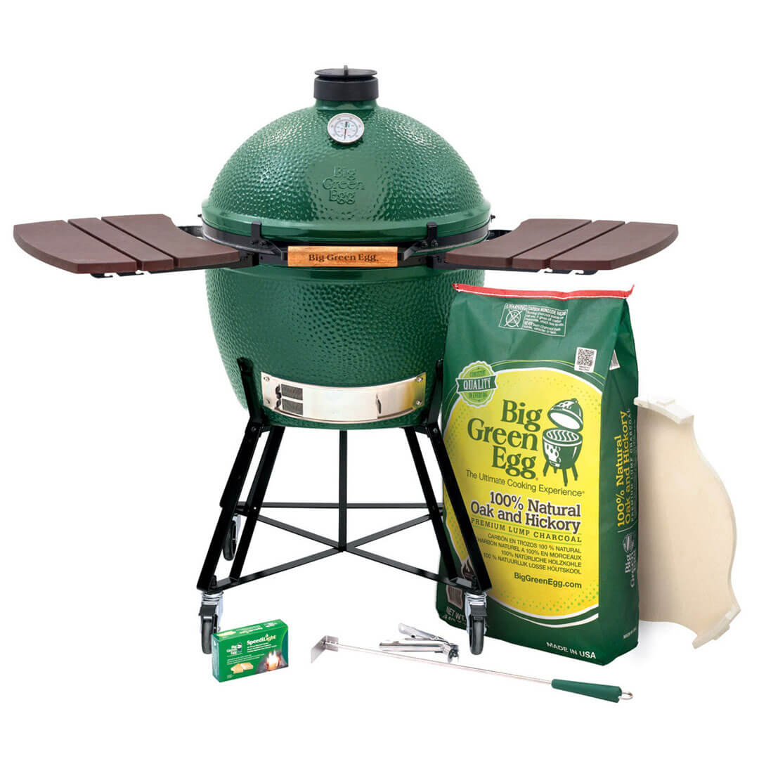 XLarge Big Green Egg in Nest with Composite Mates Package